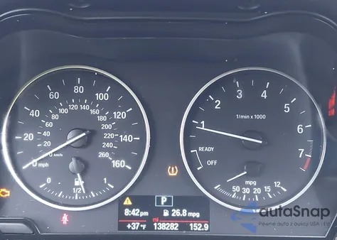 2017 BMW X1 Sdrive28I z USA, uszkodzony, nr VIN WBXHU7C34H5D71687